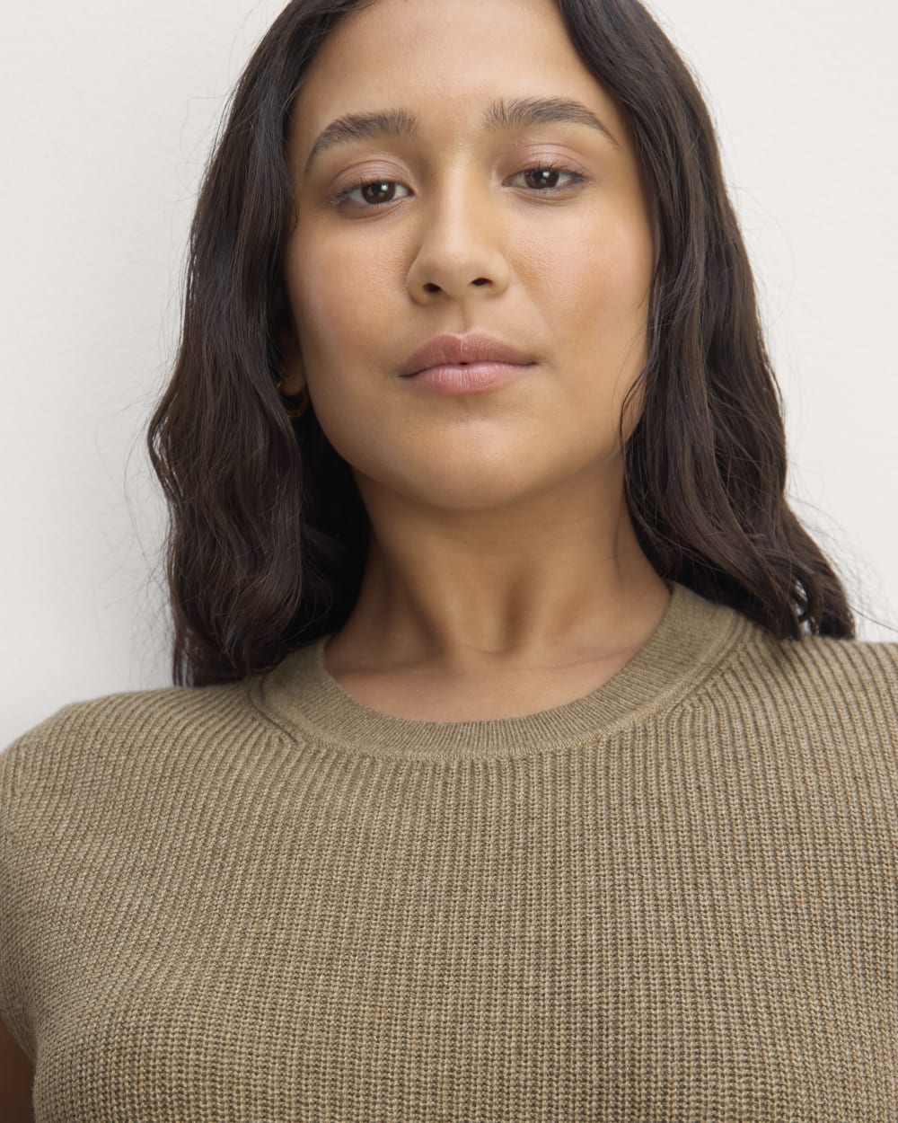 The Midi Dress in Everyday Cotton | Heather Taupe