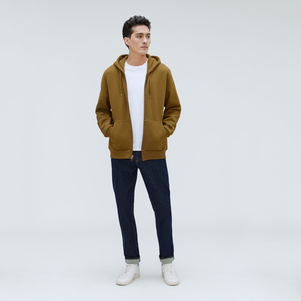 The Organic Track Full Zip | Tapenade