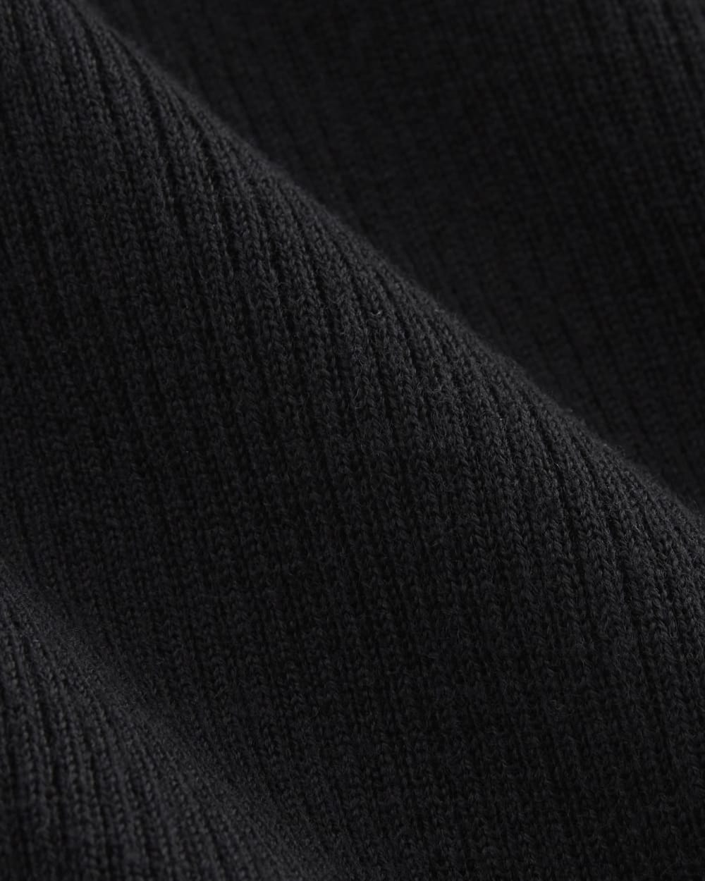 The Polo in Ultrasoft Merino | Black