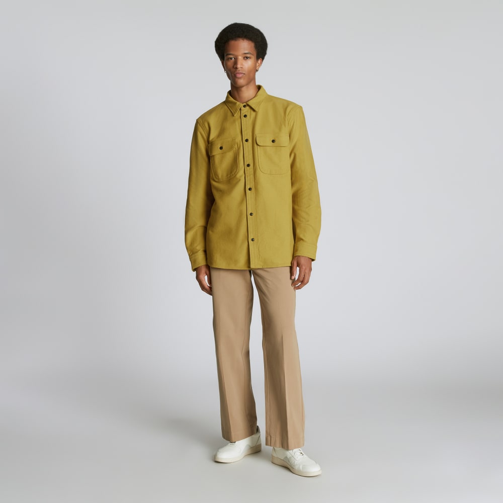 The Heavyweight Overshirt | Uniform | Golden Palm
