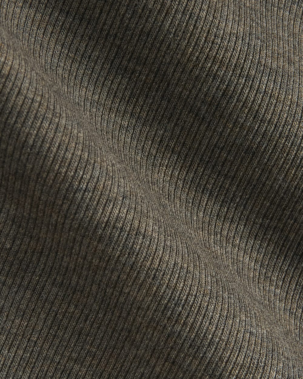 The Luxe Rib Square-Neck Tank | Heathered Fatigue