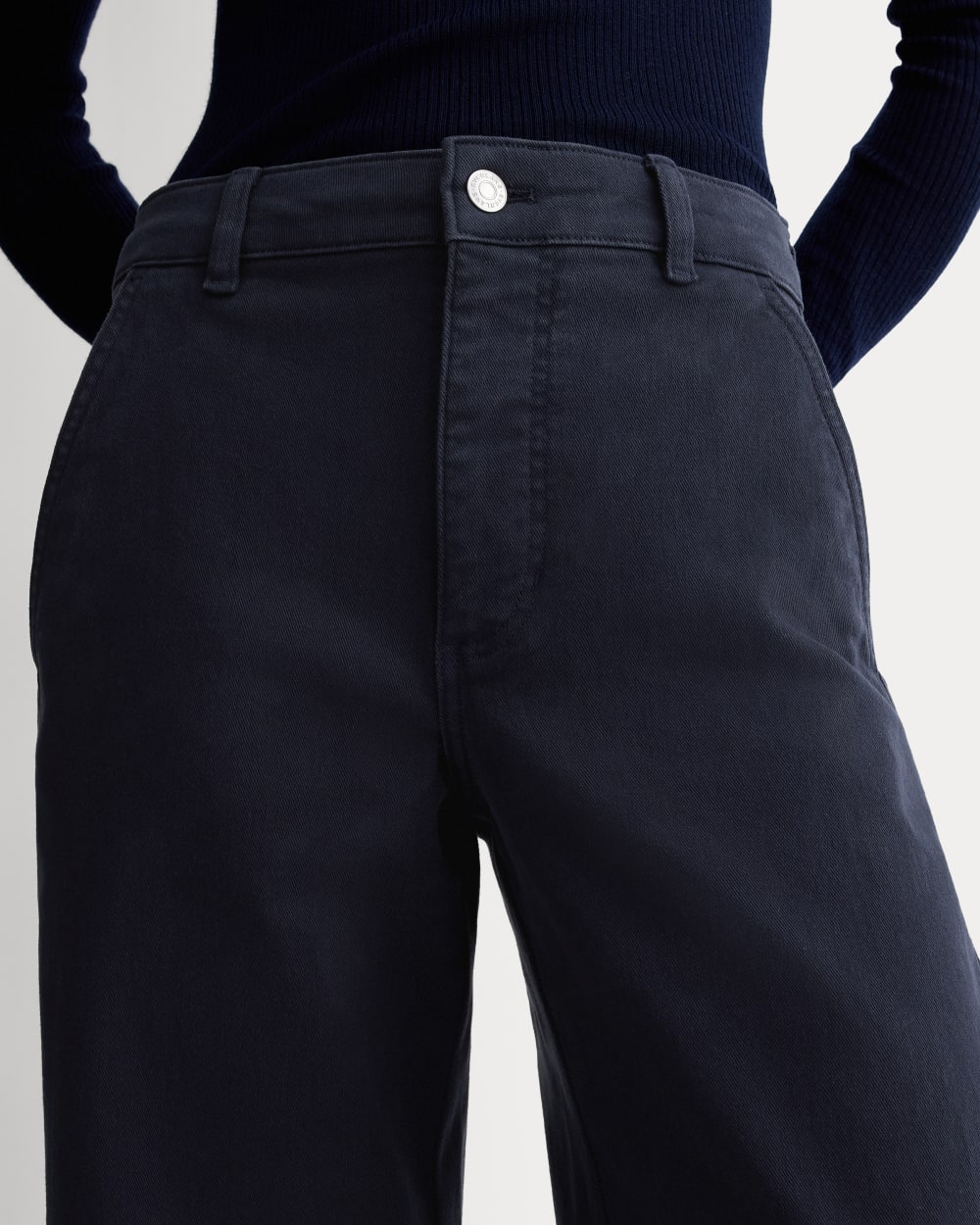 The Utility Wide-Leg Pant | Navy