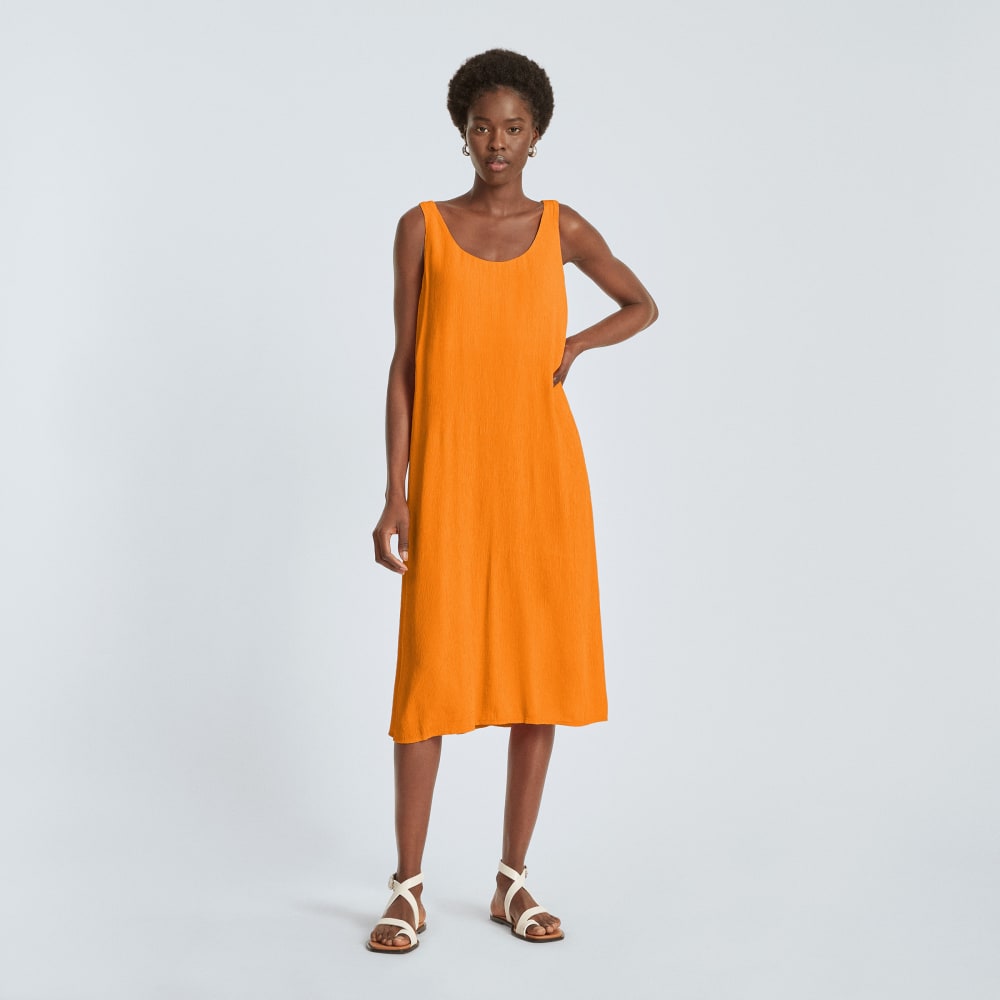 The Naia™ Ripple Tank Dress | Turmeric