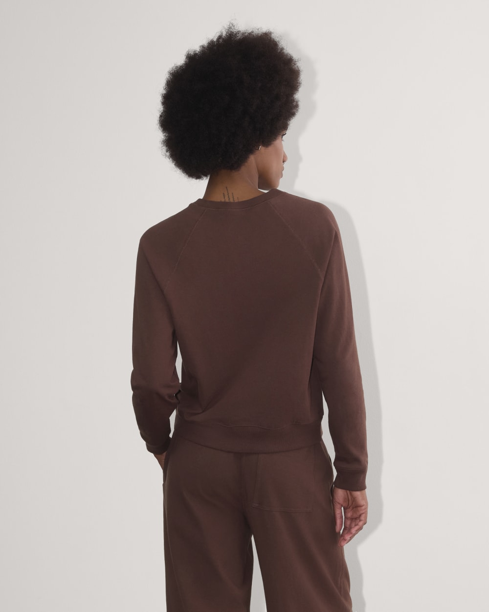 The Off-Duty Long-Sleeve Tee | Dark Mahogany