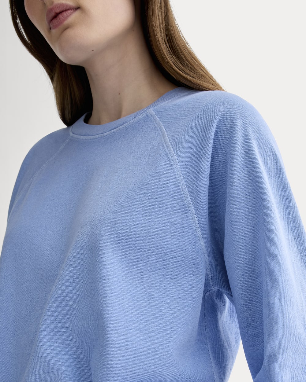 The Off-Duty Long-Sleeve Tee | Granada Sky Blue Garment Dye