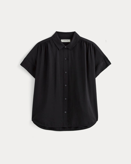 The Square Shirt in SoftLuxe | Black