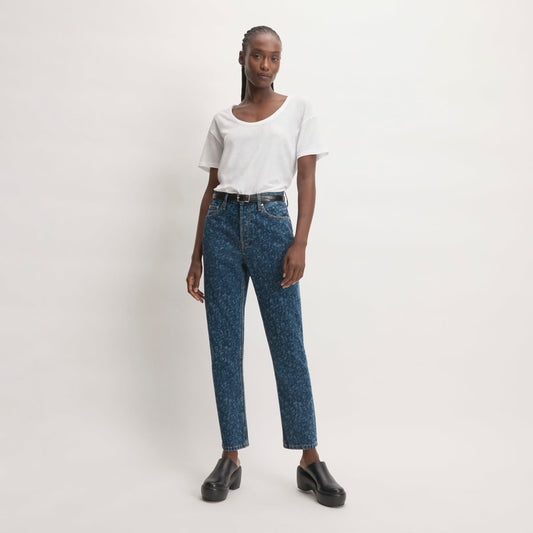 The ’90s Cheeky® Jean | Dark Painterly Strokes | 28.5 Inseam