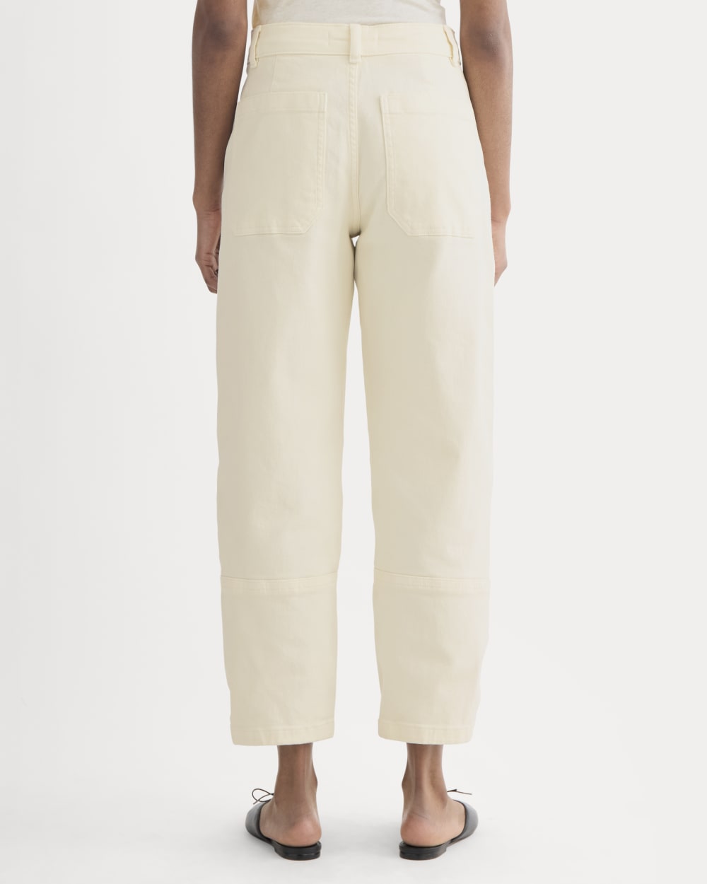 The Utility Barrel Pant | Bone | Tall