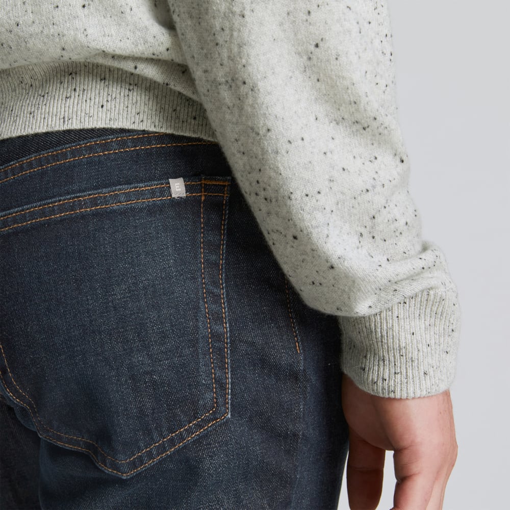 The Organic Cotton Slim-Fit Jean | Broken-In Blue Wash