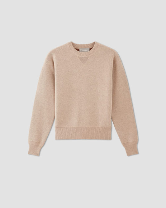 The Cotton-Merino Sweatshirt | Warm Oat Heather