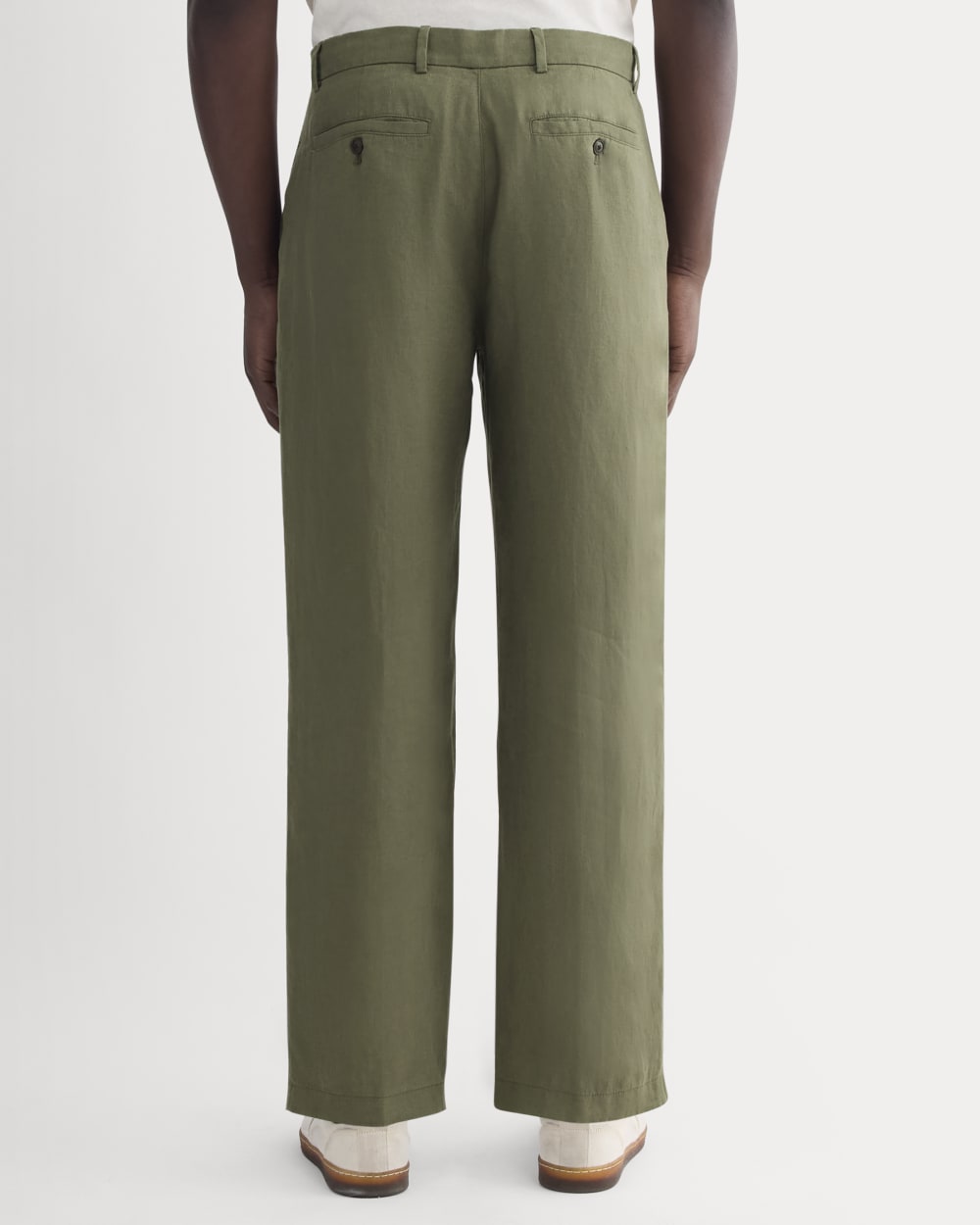 The Linen Pleated Trouser | Kalamata