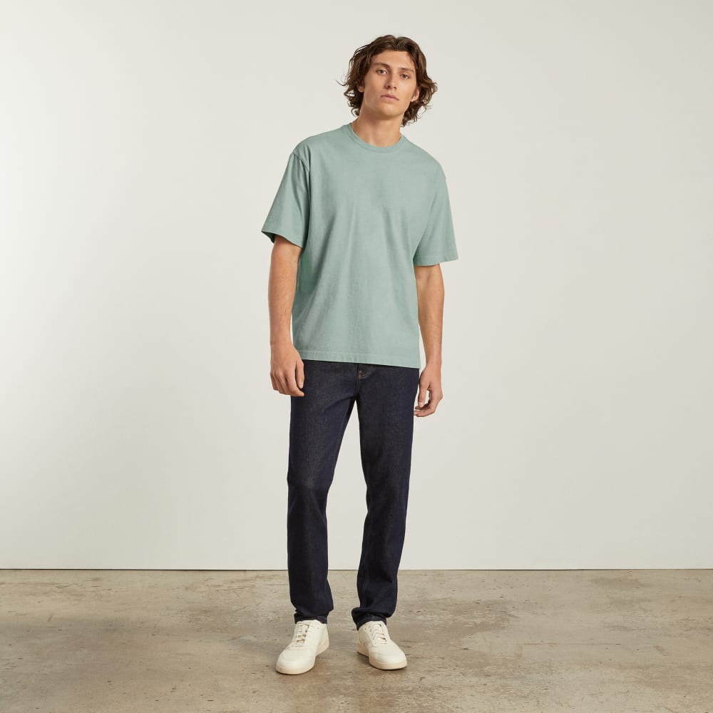 The Everyone Premium Weight Tee | White Sage