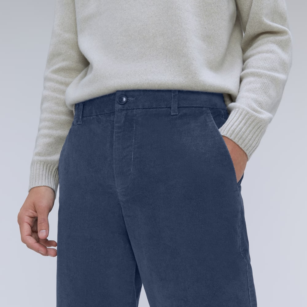 The Straight Fit Corduroy Pant | Insignia Blue