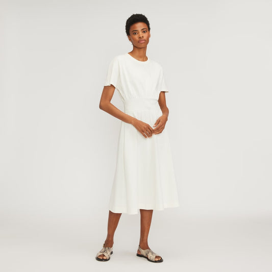 The Organic Cotton Waisted Dress | Canvas