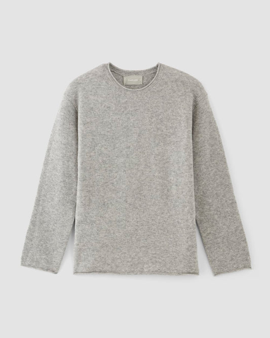 The Cozy-Stretch Crew | Heathered Grey
