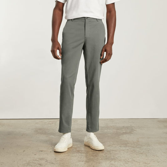 The Performance Chino | Uniform | Pewter Green | Slim