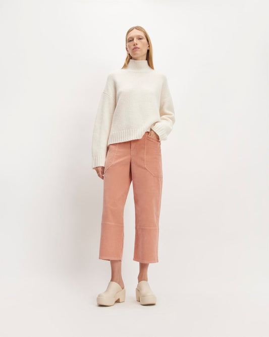 The Corduroy Gardener Pant | Blush Pink