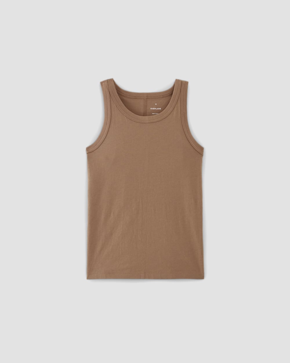 The Tank in Essential Cotton | Carob Brown