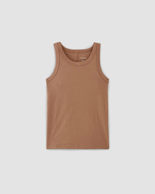 The Tank in Essential Cotton | Carob Brown