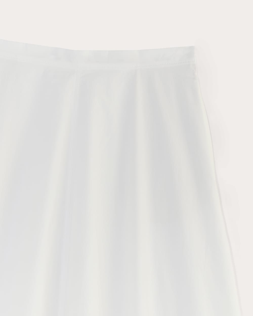 The Midi Skirt in Ultrasoft Cotton | White
