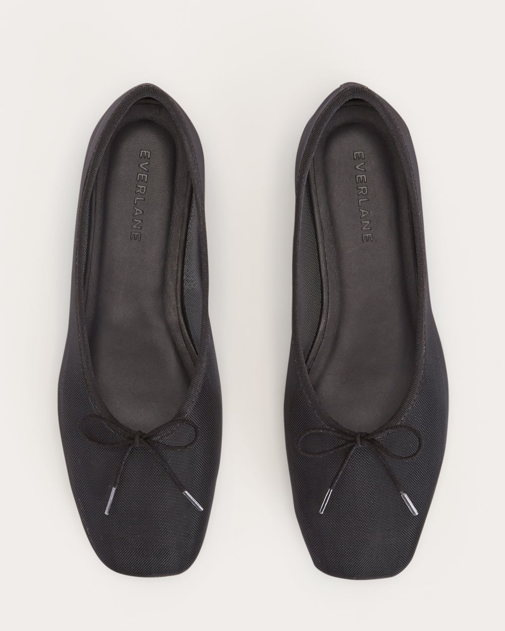 The Day Ballet Flat | Black Mesh
