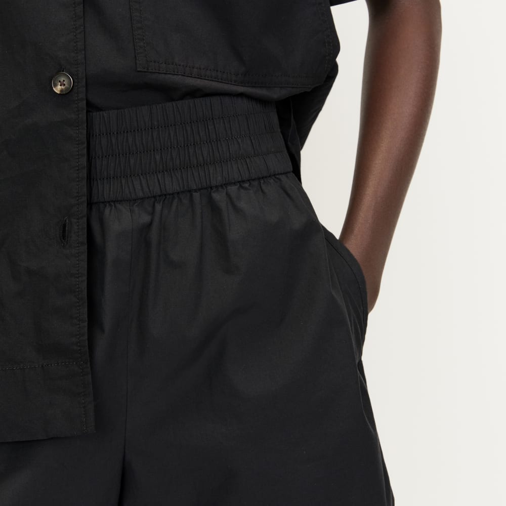 The Poplin Boxer Short | Black