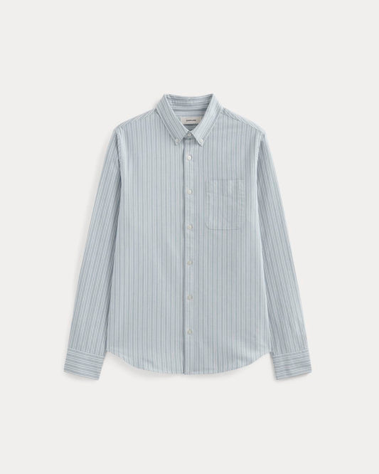 The Slim Oxford Shirt | Summer Sky Stripe | Standard