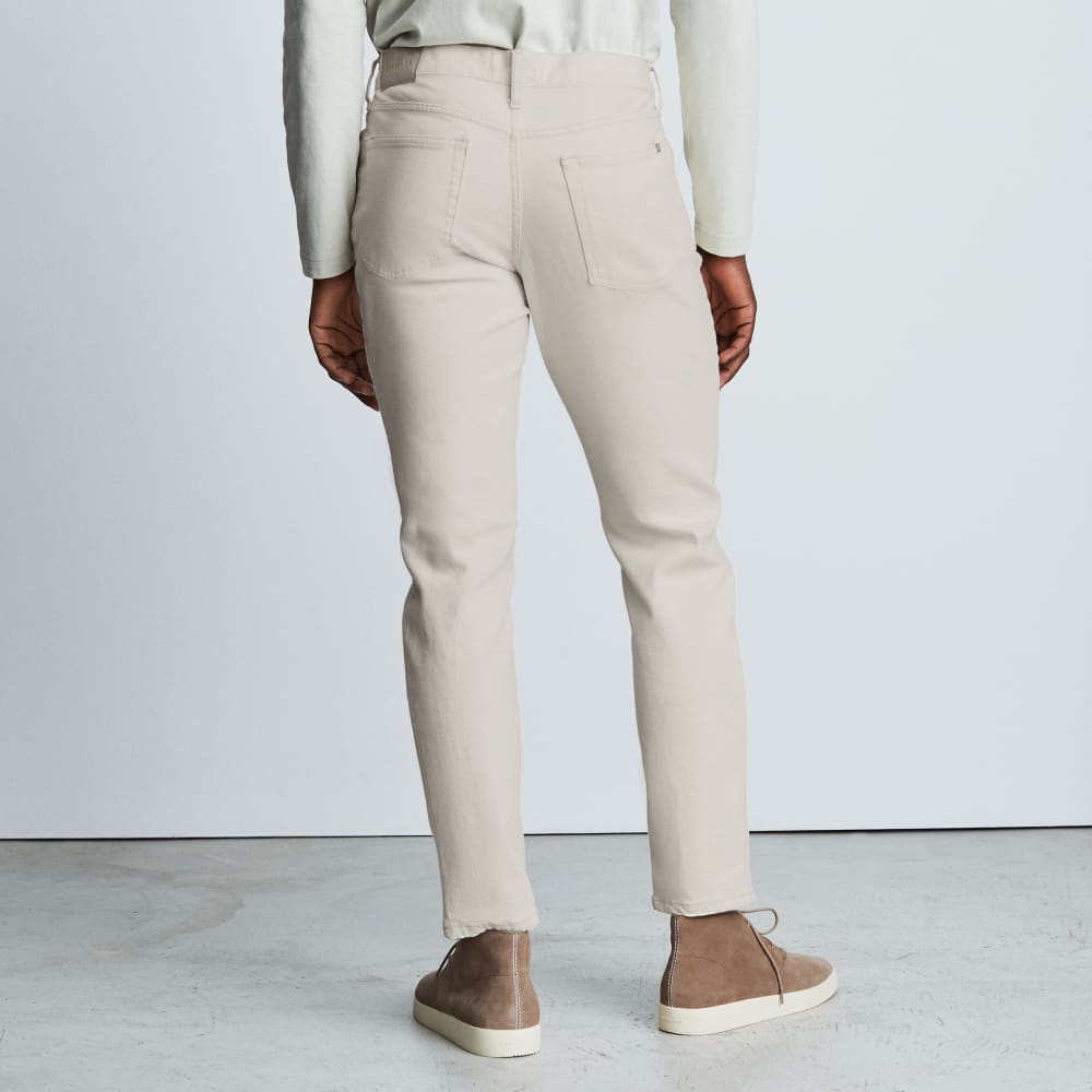 The Organic Cotton Slim-Fit Jean | Ecru