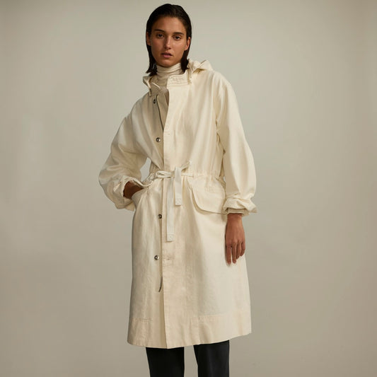 The Canvas Organic Cotton Parka | Bone