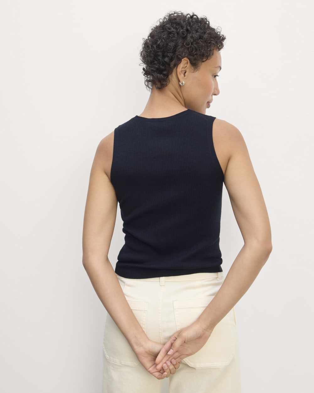 The Tank in Ultrasoft Merino | Navy