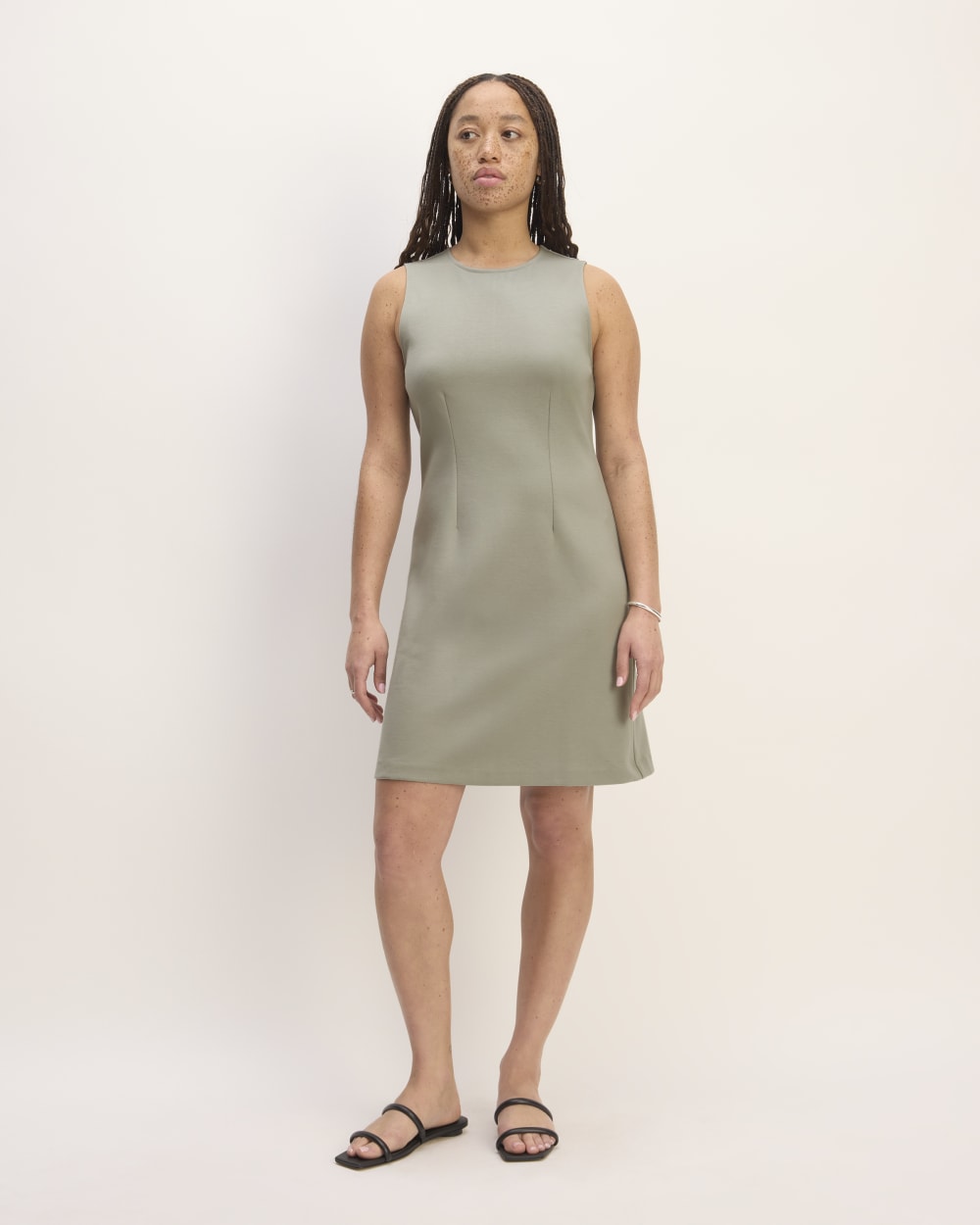 The Dream '90s Shift Dress | Sage Green