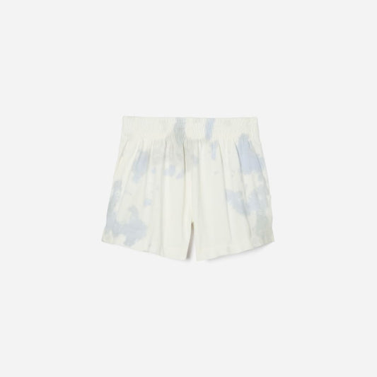 The Retro Jersey Short | Blue Slate Tie Dye