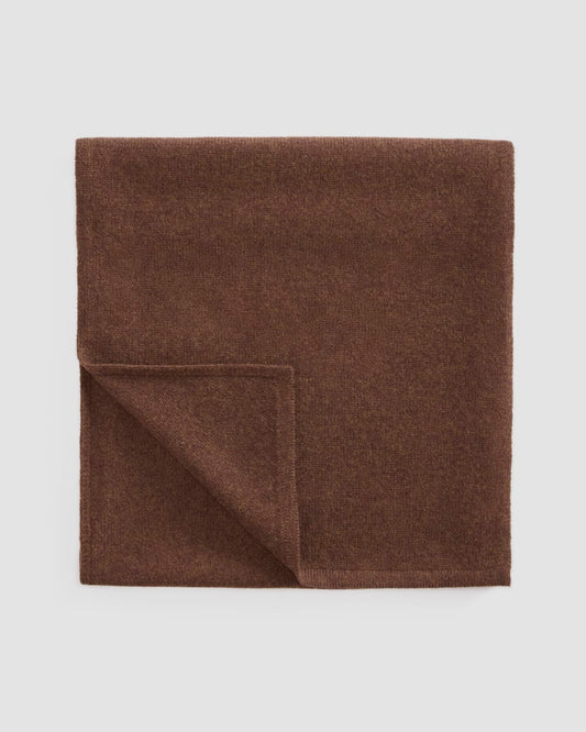 The ReCashmere Scarf | Heather Cocoa