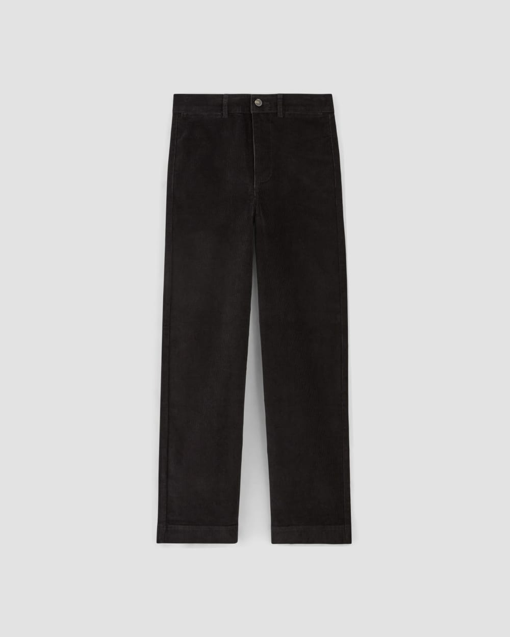 The Corduroy Wide-Leg Pant | Black