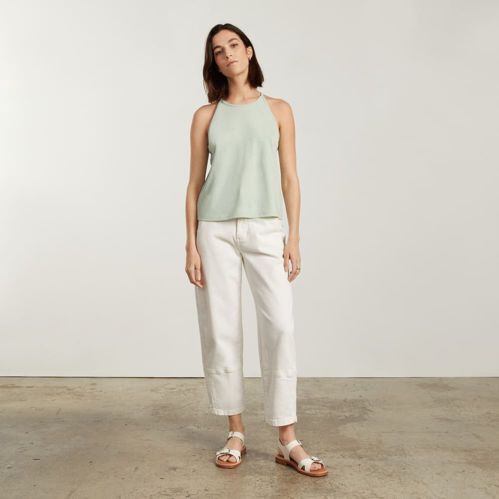 The Twin Buckle Sandal | Canvas Tan