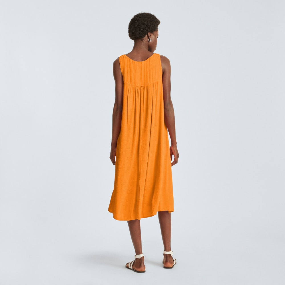 The Naia™ Ripple Tank Dress | Turmeric