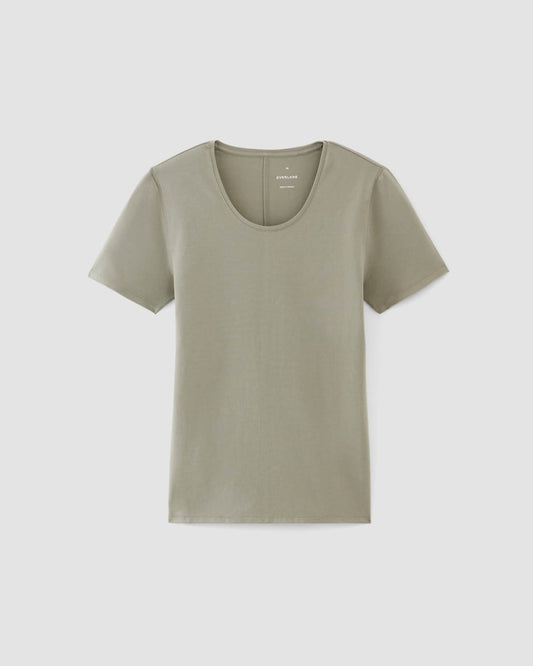 The Supima® Form Crew Neck Tee | Sage Green