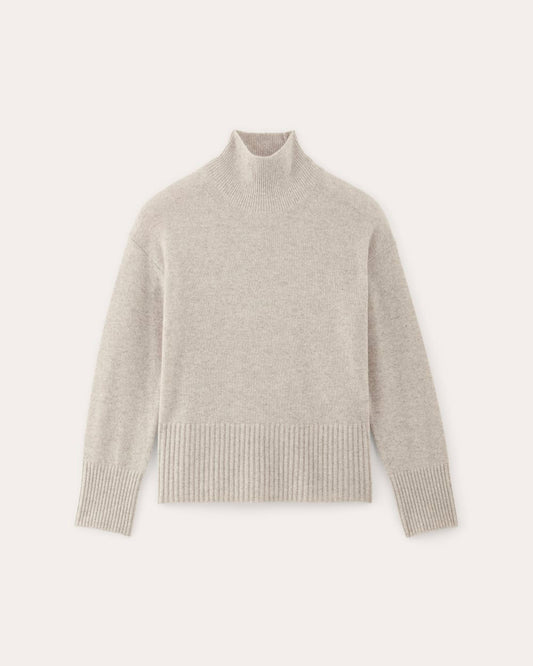 The Boxy Turtleneck in Cashmere | Canvas