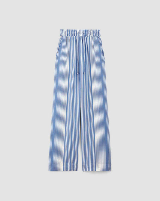 The Wide-Leg Pant in Butterlite | Granada Sky Blue / Bone