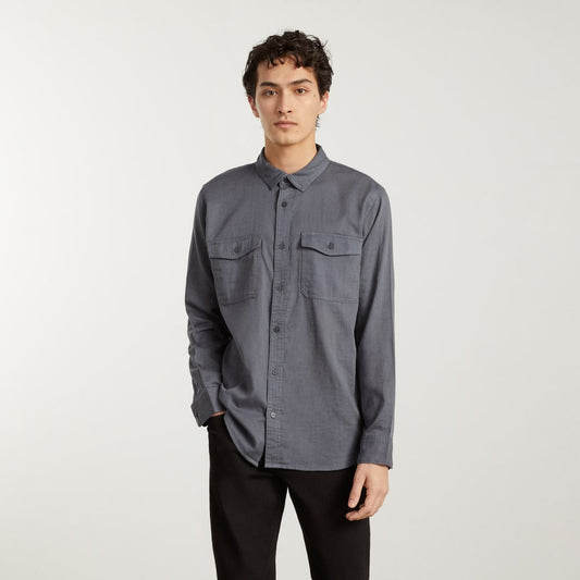 The Long-Sleeve Summer Shirt | Slate