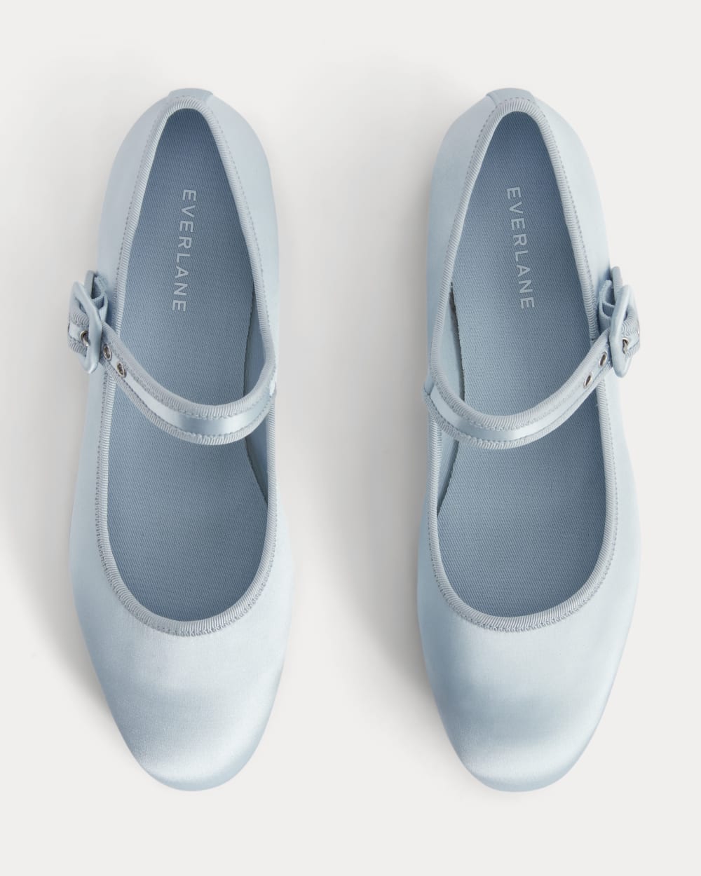 The Day Buckle Mary Jane | Robin Blue Satin