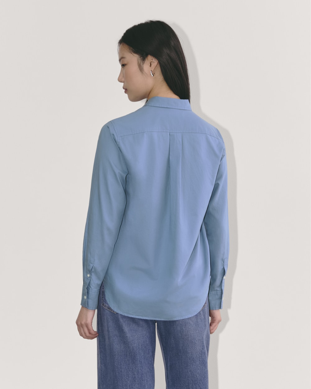 The Must-Have Shirt in Silky Cotton | Bluebell