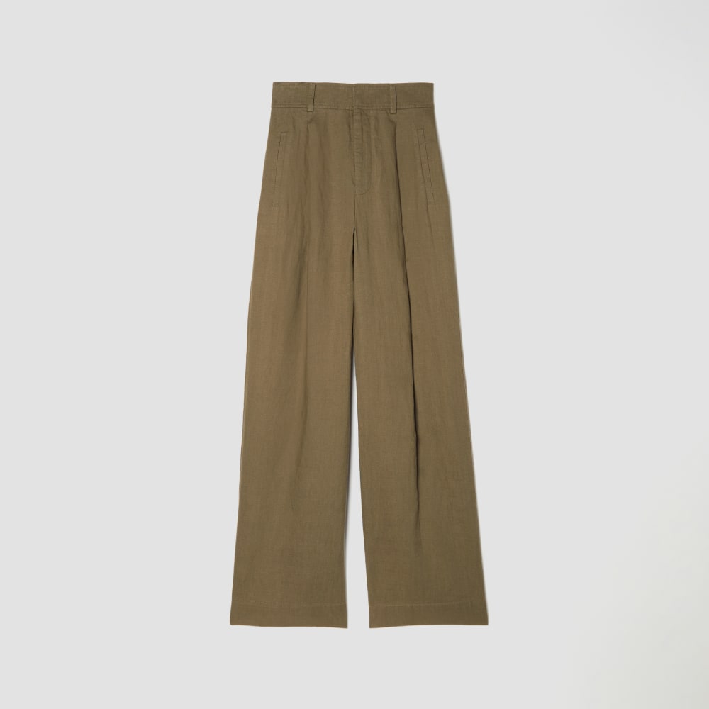 The Linen Way-High® Drape Pant  | Kalamata