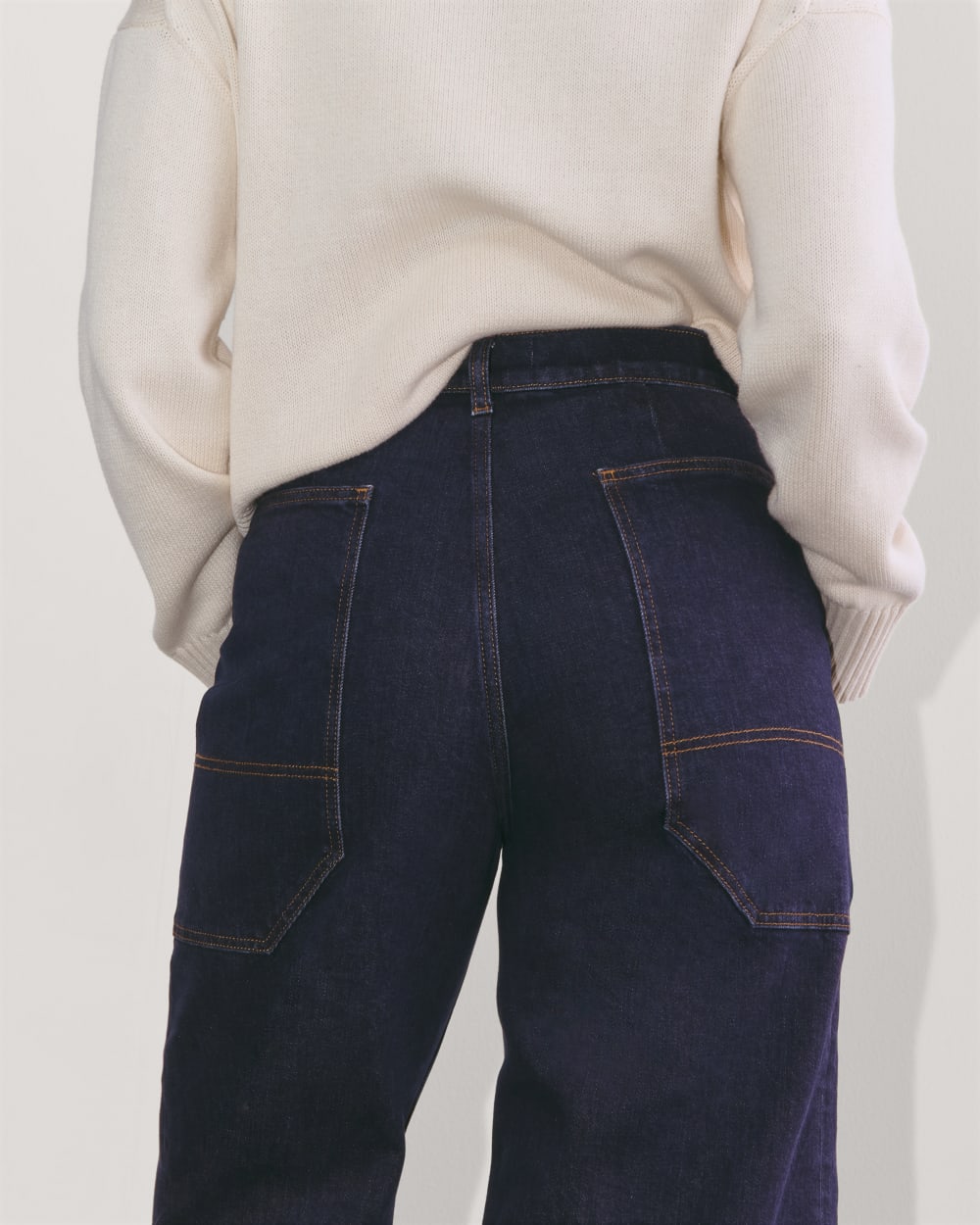 The Way-High® Gardener Cropped Jean | Deep Rinse
