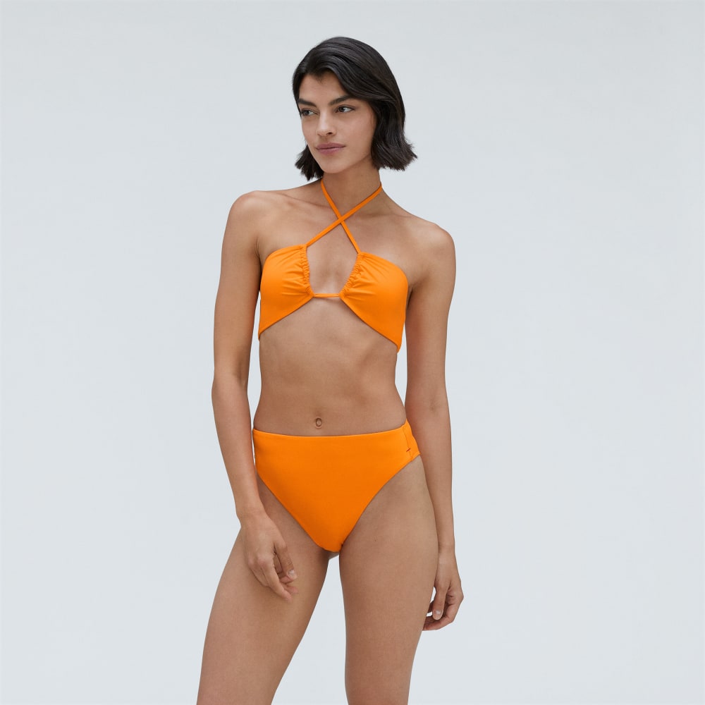 The String Bandeau Top | Turmeric