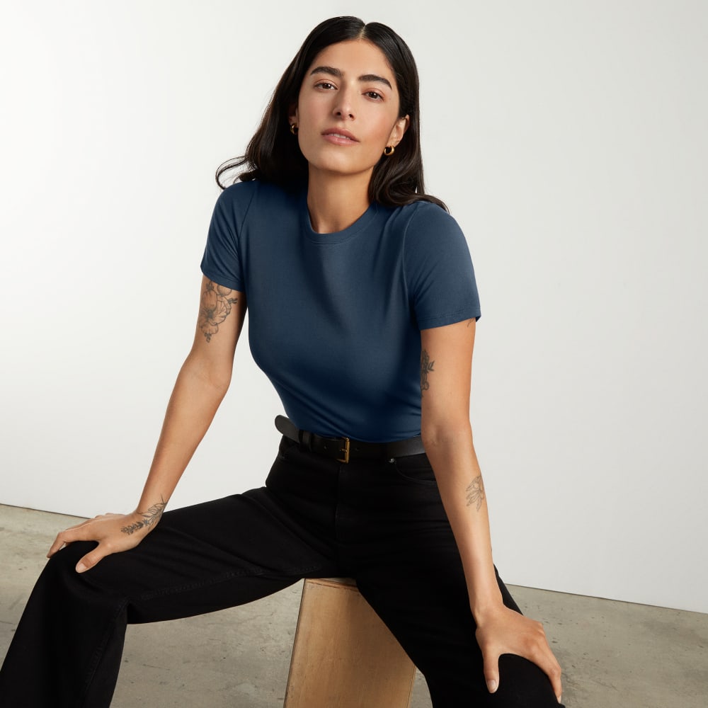 The Organic Cotton Crew Tee | Atlantic