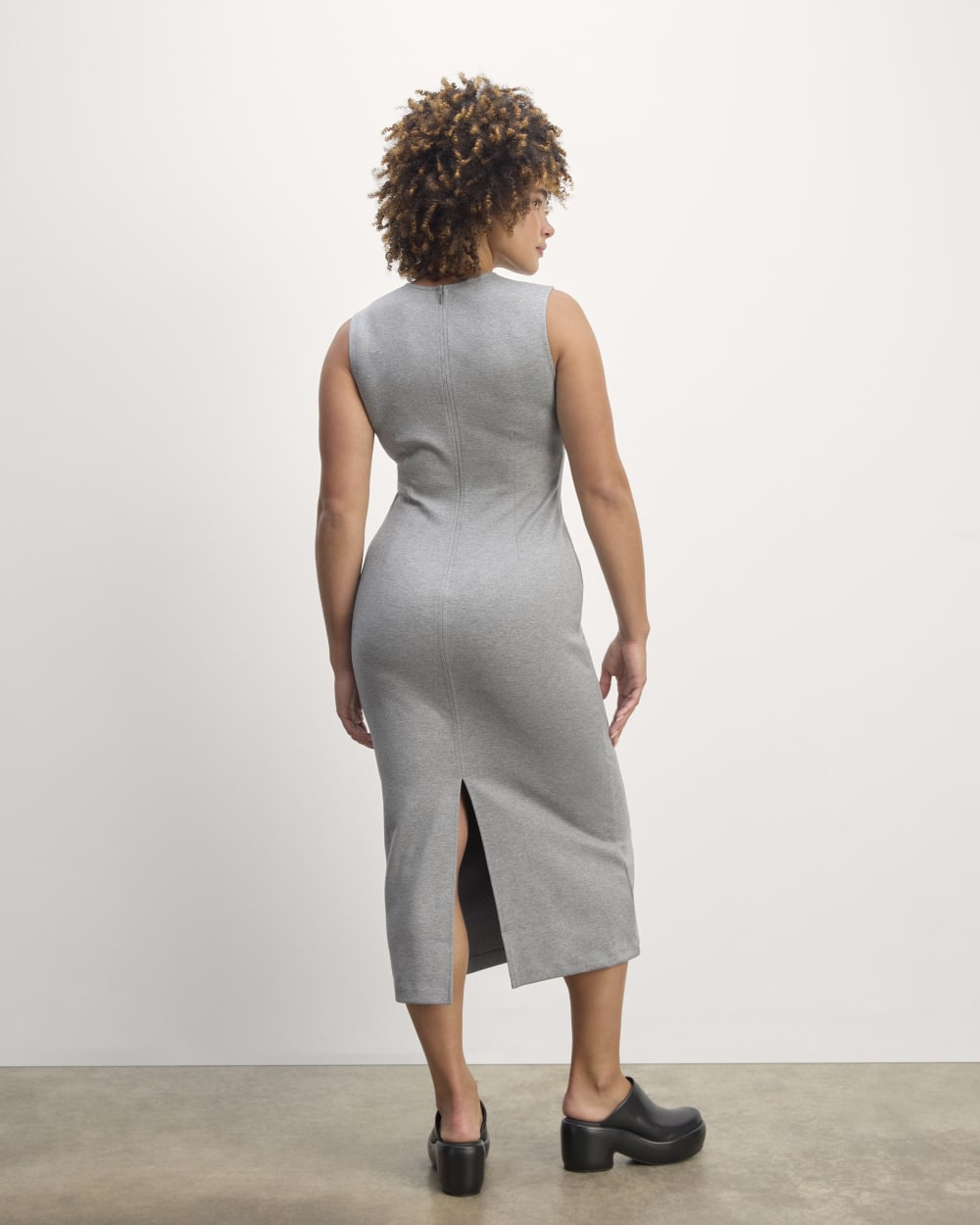 The Dream '90s Midi Dress | Mid Heather Grey