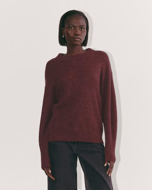 The Cocoon Crew in Alpaca | Burgundy