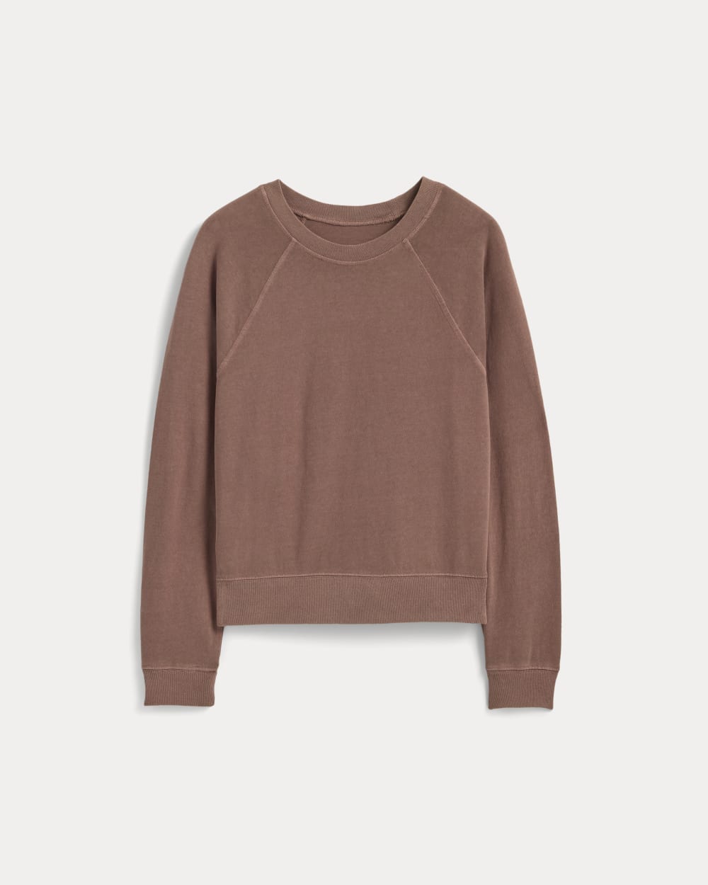 The Off-Duty Long-Sleeve Tee | Brown Garment Dye
