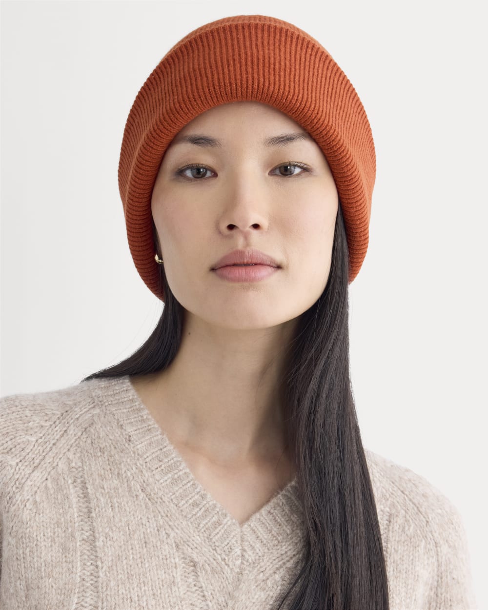 The Cabin Beanie | Rust